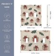 thumbnail image 2 of Yayeee Toggle Light Switch Wall Plate 2-Gang 4.56"x4.48" Decorative Outlet Cover, Beige Christmas Gift Pattern, 2 of 7