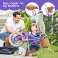 thumbnail image 4 of XJD 12 Inch Girls Bike for 2-4 Years Old Toddlers and Kids, Kid's Bicycle with Basket and Bell Training Wheels, Kid's Bike with Kickstand & Adjustable Seat Handlebar Height, 4 of 8
