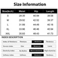 thumbnail image 2 of Mens Cargo Pants Water-Resistant Elastic Waist Cargo Pants Hiking Ripstop Military Hiking Joggers with Pockets Quick Dry Apparel,White M, 2 of 2