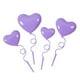 thumbnail image 2 of 12 Adornos Para Tartas En Forma De Corazón, Adornos De 3D. Estilo D Sunnimix Primeros de la torta de globos, 2 of 8