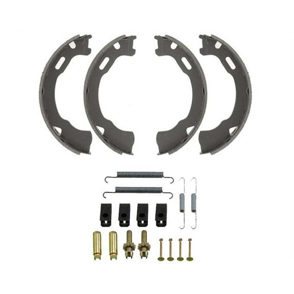 Mac Auto Parts Ford Explorer 2002 - 2010 Rear Emergency Parking Brake Shoe Set with Springs