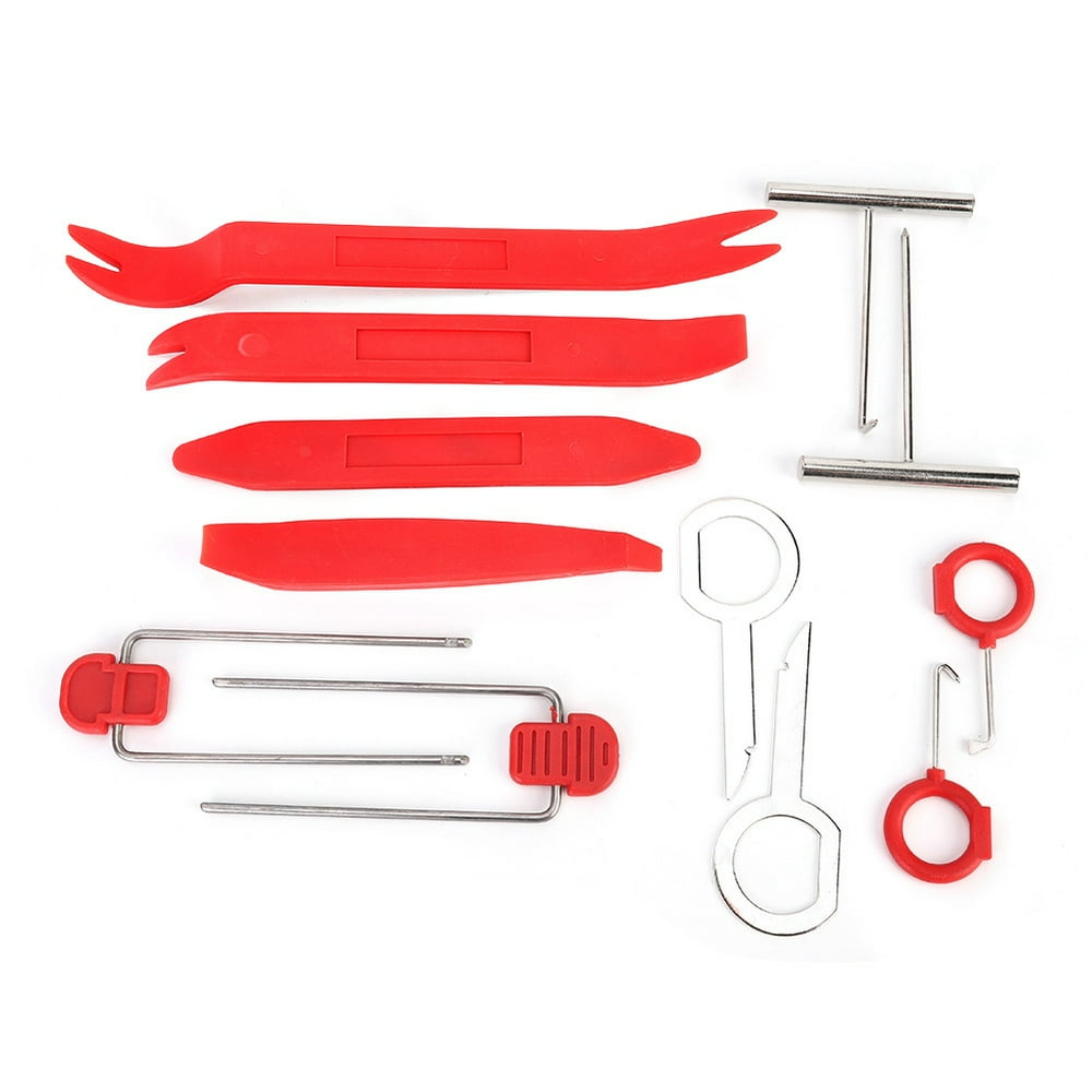 Mgaxyff 12Pcs Plastic Car Trim Removal Tool Kit Dashboard Audio