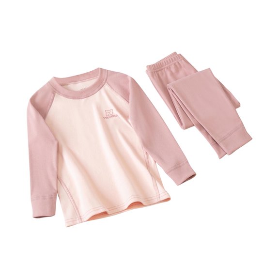 Utoimkio Toddler Baby Boy Girls Color Block Pajama Set Kids Long Sleeve Crewneck Pullover Tops & Pjs Pants Set Fall Winter Sleepwear Clothes