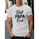 thumbnail image 1 of Camiseta con estampado "BEST PAPA EVER", camisetas para hombre, camiseta informal de manga corta para verano, camisetas, top, camiseta deportiva de ocio, 1 of 5