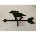 thumbnail image 1 of Veleta de acero inoxidable con forma de águila voladora pintada en aerosol para decoración de patio, veleta de hierro para exteriores 1, 1 of 6