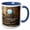 Blue/White, variant on 3drose, Turkey, Anatolia, Aydin, Stairway into the Ruins of Miletus., 11oz Mug