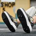 thumbnail image 3 of Nuevos zapatos de patines en línea para niños de cuatro ruedas con conducción suave para hombres y niños y mujeres, 3 of 4