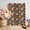 Brown, variant on Moroccan Tile Canvas Wall Art for Living Room 14"Lx11"W, Brown Quatrefoil Shape Tile Grid Farmhouse Poster Print Painting for Small Bedroom Mini Dining Area Decoration Wall Pictures Prepare To Hang