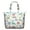 Colorful, variant on Cute Spiral Seashell Pattern Travel Tote Bag, Lightweight Weekender Bag for Women’s Sea and Coral Adventures