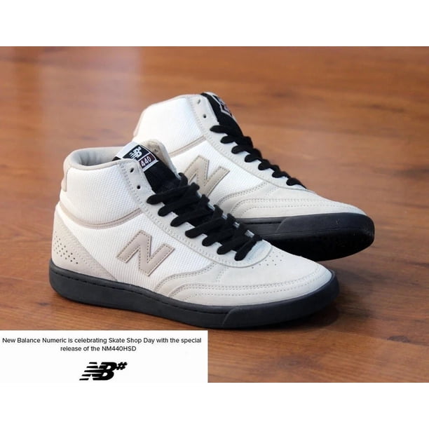 New Balance SB Numeric 440 Hi Cream/Black Skateshop Day Mid Trainer 440HSD Sz 10