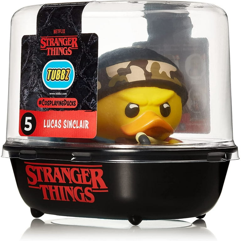 TUBBZ Stranger Things Lucas Sinclair Collectible Duck Vinyl Figure