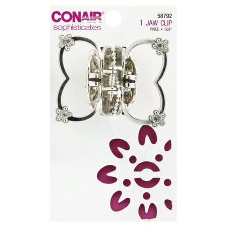 Conair 1.5 Metal Decorative Jaw Clip