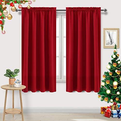DWCN Blackout Curtains Room Darkening Thermal Insulated Bedroom