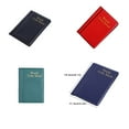 thumbnail image 4 of relayinert Billets Livre de Réserve Pièces Porte-Dossiers Billets Commémoratifs Rouge, 4 of 6