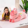 thumbnail image 3 of Juguete de almohadas de peluche de unicornio de peluche, juguete de peluche de unicornio lindo-1 Hy, 3 of 5