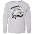 thumbnail image 3 of Inktastic My Mom Is a Fantasy Football Legend Long Sleeve Youth T-Shirt, 3 of 5