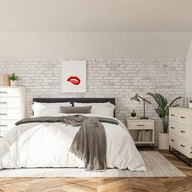 novogratz kelly 6 drawer dresser ivory oak Novogratz 6-Drawer Dresser | Classic dressers for ecommerce