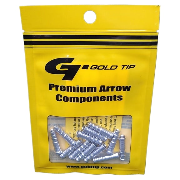 Gold Tip .246 12gr Accu-Lite Replacement Archery Arrow Inserts (12pk) - INS24612