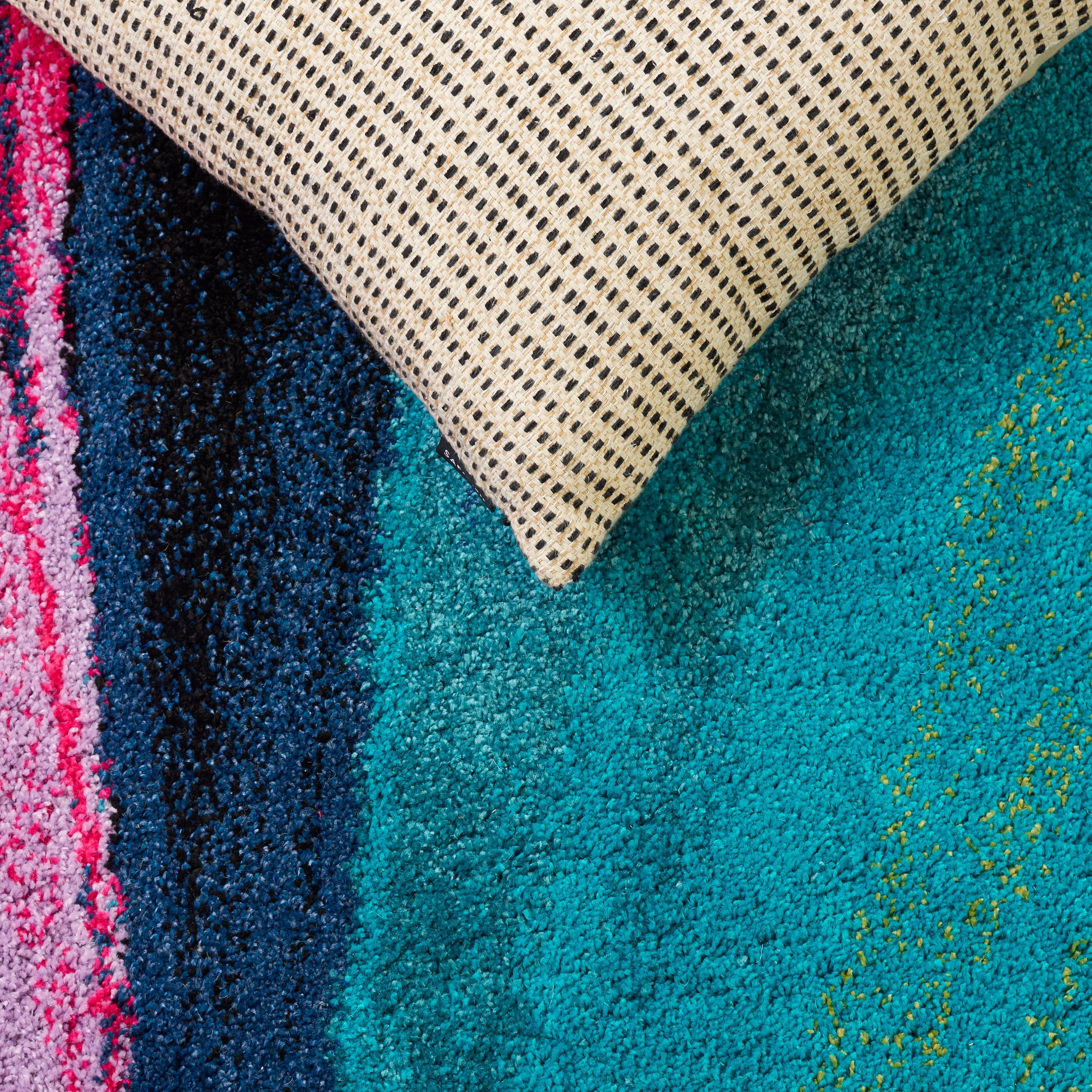 Safavieh Fiesta Dalach Abstract Shag Area Rug, Multi, 9' x 12'