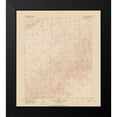 thumbnail image 2 of USGS 12x13 Black Modern Framed Museum Art Print Titled - E C P Peak Arizona Quad - USGS 1967, 2 of 5