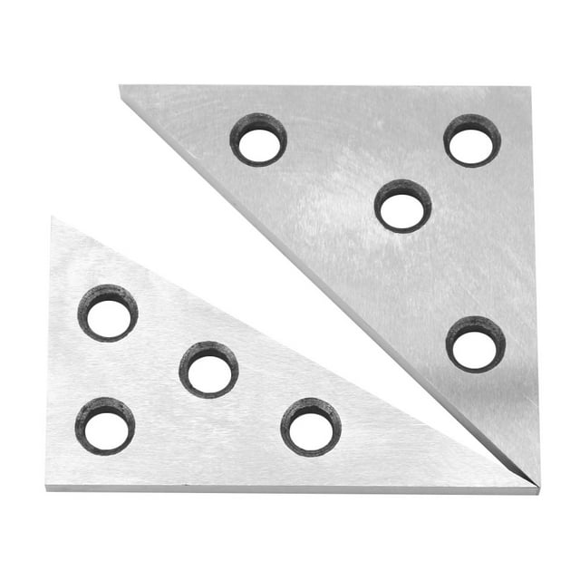 Outil de Correction d'Angle, 2pcs Bloc d'Angle Bloc d'Ange Bloc en Acier Bloc Élégant et Moderne