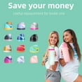 thumbnail image 2 of Replacement Lid for Owala Freesip, One Button Top Replacement, Leakproof BPA-Free School Kids Water Bottle Cap Replacement Compatible with Black Owala 24oz 32oz 40oz 16oz, 2 of 6