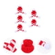 thumbnail image 3 of Mini sombrero de Navidad para bebé, cubierta de favores de botellas, soporte de utensilio de hilo, fiesta, 5 Juegos, 3 of 4