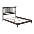 thumbnail image 4 of Mission Queen Solid Wood Foundation Bed in Espresso, 4 of 13