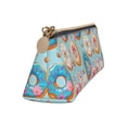thumbnail image 2 of Xecao Colorful Donut Print Leather Pencil Case -Stationery Bag Pen Holder for Work & Office, 2 of 5