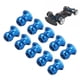 thumbnail image 1 of Tuerca de bola RC 10 piezas de tuerca de bola azul RC Cars de alta resistencia de 5 mm para reemplazo ANGGREK Otros, 1 of 8