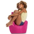 thumbnail image 3 of Posh Creations Pasadena Bean Bag Chair, Kids, 1.8 ft, Pink, 3 of 6