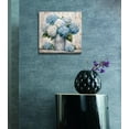thumbnail image 5 of Blue Hydrangea Wall Art Farmhouse Wall Decor Flower Canvas Print Artwork for Bathroom Bedroom Living Room Dining Room, 5 of 6