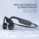 thumbnail image 4 of Auriculares de conducción ósea PURERINA Bluetooth 5.0 inalámbricos, 4 of 8