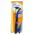Equate Men's Miller Bluelight Spring Hinge Reading Glasses with Case