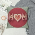 thumbnail image 2 of Nawypu Happy Mothers Day Pillow Covers Best Mom Throw Pillow Covers I Love You Mom Cushion Covers Outdoor Couch Pillow Case Gift for Mother Grandma Birthday Home Decoration, 2 of 5