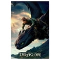 thumbnail image 1 of How To Train Your Dragon Live Action Toothless Paper Poster, 1 of 3