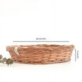 thumbnail image 3 of DaisyLife Wicker Round 10" Plate Basket Set of 2 pcs, 3 of 9