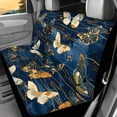 thumbnail image 6 of Uourmeti Butterflie Car Seat Covers Full Set 3 Pieces, Car Accessories Set Polyester Washable Auto Decor for Sedans Most Sedans Truck, 6 of 9