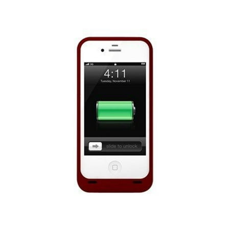 mophie Juice Pack Air - External battery pack - Li-pol - 1500 mAh - red