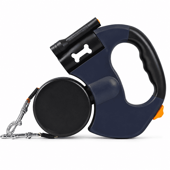 OEM New Tangle-Free Dual Dog Leash with 360° Swivel Head Retractable Leash