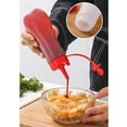 thumbnail image 5 of Easeky Leakproof Squeeze Bottle for Condiments, Ketchup And Honey Dispenser with Nozzle Cap, Kitchen Seasoning Bottle for Home Restaurant And Bar Use, 5 of 8