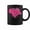 Black, variant on Stupid Cupid Anti Valentine Groovy Valentine Checker Heart Coffee Mugs