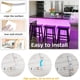 thumbnail image 5 of Tira LED UV negra 12V 5M 300leds IP20 300leds SMD2835 Morado Sincero Electrónica, 5 of 5