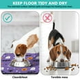 thumbnail image 4 of Halloween Pumpkin Ghost Dog Food Mats for Floors Absorbent No-Slip 17x30 Inch Cat Food Mat Evil Pumpkin Ghost Pet Feeding Mat Dog Water Bowl Mat for Messy Drinker, 4 of 7