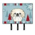 thumbnail image 1 of Winter Holiday Pekingese Leash & Key Holder, 1 of 1