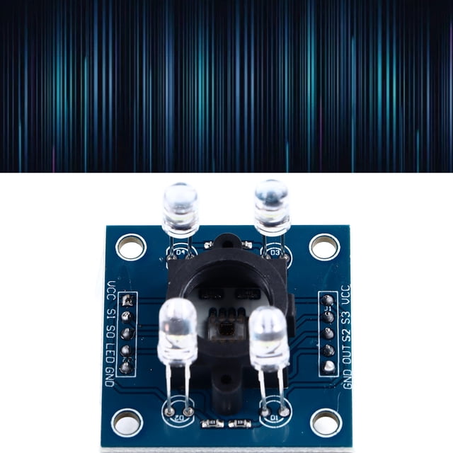 Sensor De Color, Sensor De Reconocimiento De Color GY 31 TCS3200 Fácil De Operar Alta Precisión Larga Vida útil Para Hogares Inteligentes