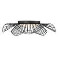 thumbnail image 4 of Golden Lighting Elena Integrated LED Flush Mount in Natural Black, 4 of 7