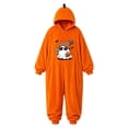 thumbnail image 4 of LILIYA Hooded Halloween Jumpsuit, Plush Adult Onesie, Unisex Loungewear for Couples Party, Long Sleeve Bodysuit with Front Pockets, Warm Cozy One-Piece Pajamas, 4 of 4