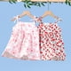 thumbnail image 4 of Vestido de playa de verano para niñas, vestido de fiesta floral con tirantes, vestido sin mangas de fiesta para niñas, 110 cm, 4 of 5