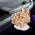thumbnail image 7 of Psesaysky PU Leather Waterproof Tissue Box Holder, Square Napkin Facial Tissues Boxes Dispenser, Pumpkins Floral Home Office Car Tissue Holder Decorative Container, 7 of 7